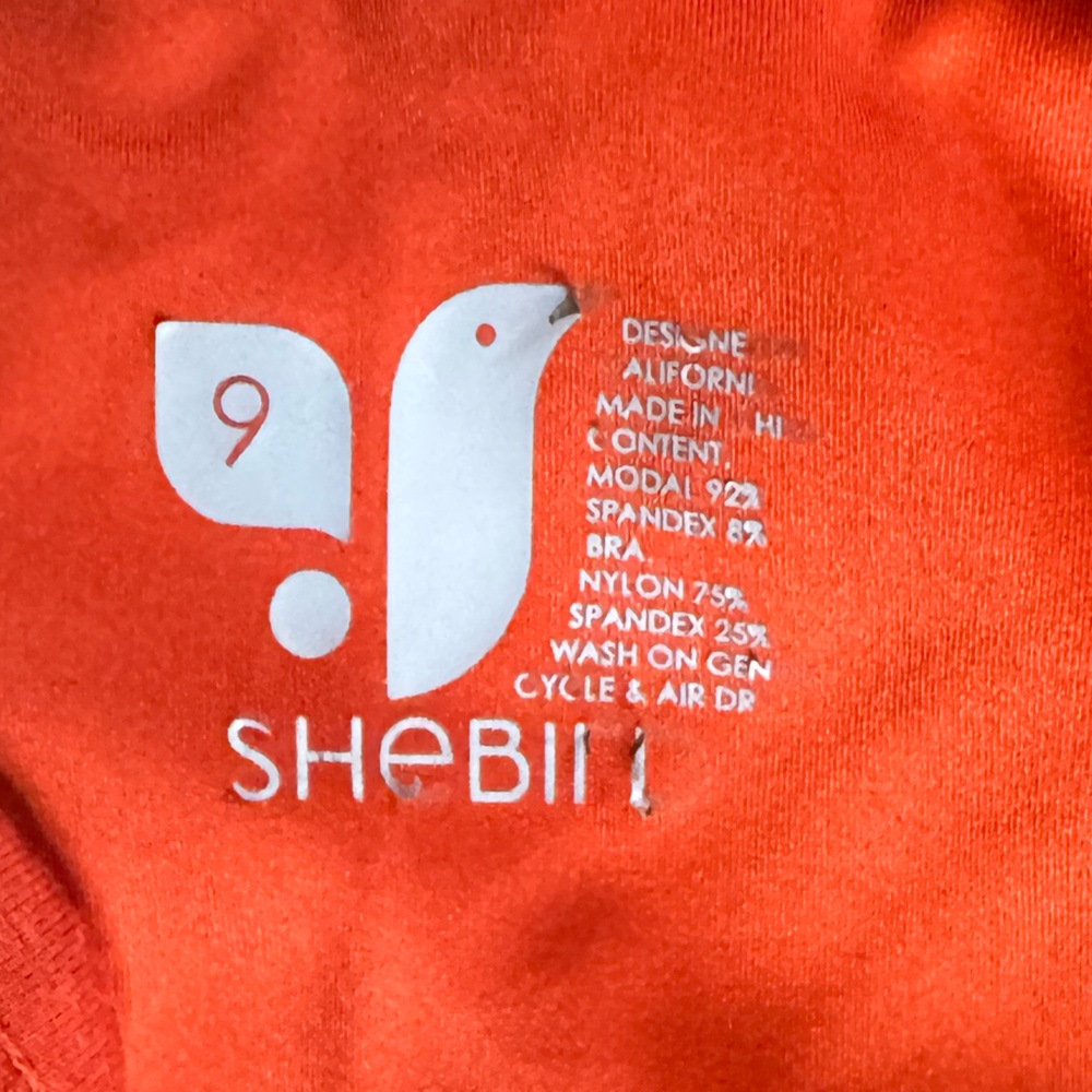 Set‎ of TWO Shebird built in bra tank tops! Shebird sz 9, which is 2X - Picture 4 of 5